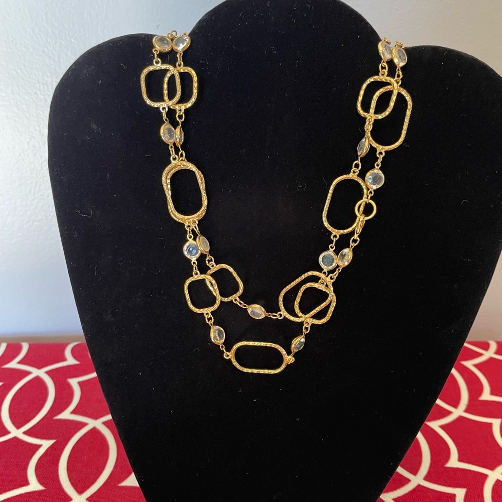 Gold Tone Fashion Necklace